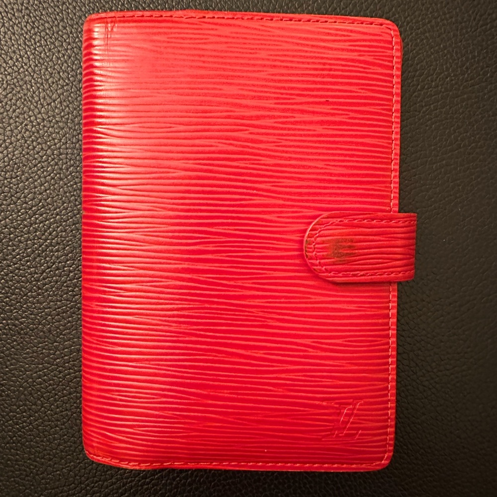 Louis Vuitton Epi Leather Agenda Wallet